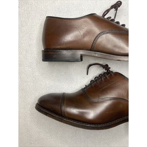 Allen Edmonds Park Avenue 10.5D Dark Chili Brown Oxfords - w/ Original Box main image 11